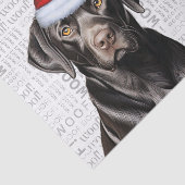 サンタブラックラボドッグフェスティバルクリスマス 薄葉紙 (詳細)