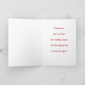 サンタブリタニー シーズンカード (内部)