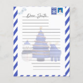 サンタブルークリスマスツリーへの手紙 (正面)