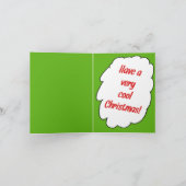 サンタブロクリスマスカード カード (内部)