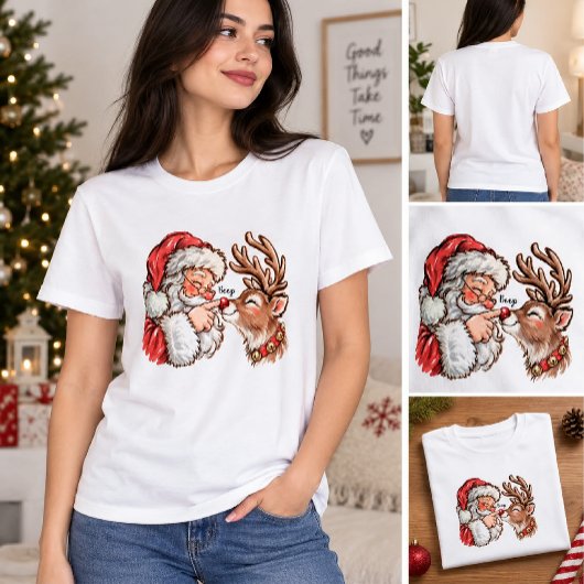 サンタブー クリスマス Tシャツ