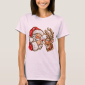 サンタブー クリスマス Tシャツ (正面)