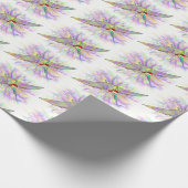 サンタプテロダクティルのクリスマス恐竜 ラッピングペーパー (角)