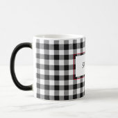 サンタプレイドクリスマスホリークラシックフェスティバルおもしろい モーフィングマグカップ (左)