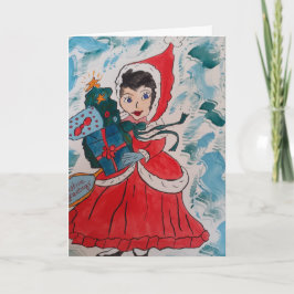 サンタヘルパクリスマスカード カード