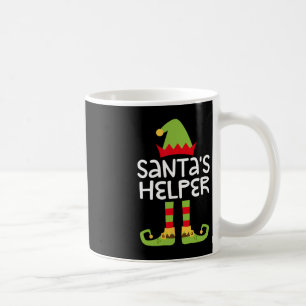 サンタヘルパマッチングクリスマス小妖精や小人 コーヒーマグカップ