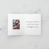 サンタヘルパーはポッサム シーズンカード (内部)