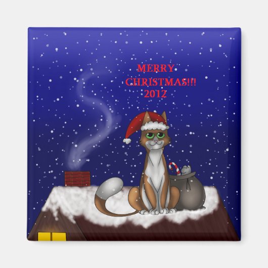 サンタヘルパー マグネット (正面)