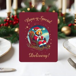 サンタベアのスレイ フェスティブ ウィッシーズ シーズンカード