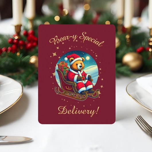 サンタベアのスレイ フェスティブ ウィッシーズ シーズンカード