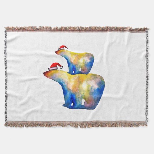 サンタベアーズ スローブランケット (正面)