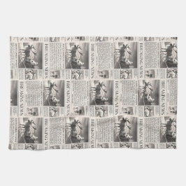 サンタベア速報クリスマスディアー キッチンタオル