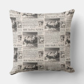 サンタベア速報クリスマスディアー クッション (裏面)