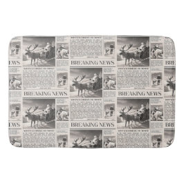 サンタベア速報クリスマスディアー バスマット