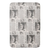 サンタベア速報クリスマスディアー バスマット (正面縦)