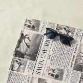 サンタベア速報クリスマスディアー ビーチタオル (インサイチュ)