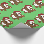 サンタベア ラッピングペーパー (角)