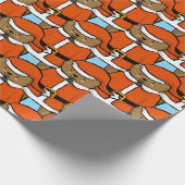 サンタベア ラッピングペーパー (角)