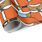 サンタベア ラッピングペーパー (ロールコーナー)