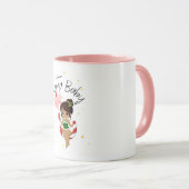 サンタベイビーのかわいいコーヒークリスマスマグ マグカップ (正面右)
