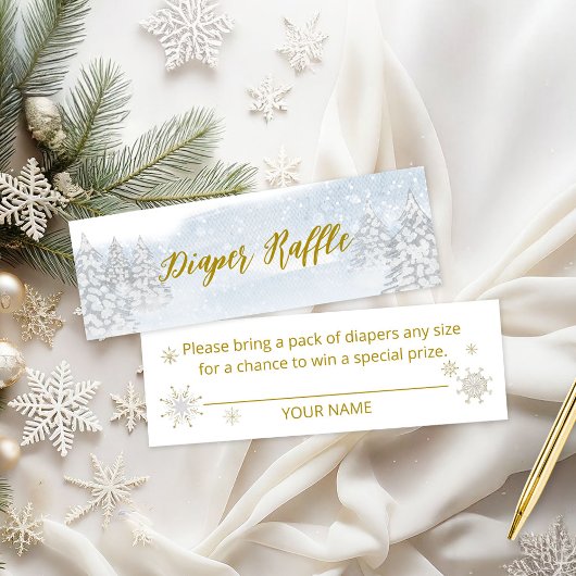 サンタベイビークリスマスおむつラッフル スキニー名刺