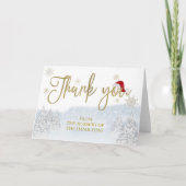 サンタベイビークリスマスの御礼   サンキューカード (正面)
