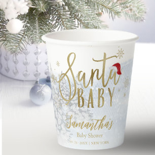 サンタベイビークリスマスウインターペーパーカップ 紙コップ