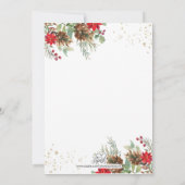 サンタベイビー招待状 招待状 (裏面)