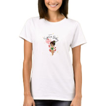 サンタベイビー かわいい カワイイ 女性用 クリスマスTシャツ