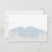 サンタベイビー クリスマスベイビー シャワーのアドバイスカード 招待状 (裏面)