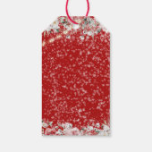 サンタベイビー クリスマスベイビー シャワー ジェンダーニュートラル ギフトタグ (裏面)