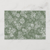 サンタベビーウィンタークリスマスブックスベビー エンクロージャーカード (裏面)