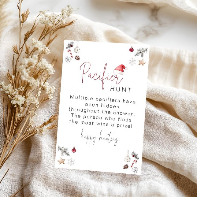 サンタベビーウィンターシャワーおしゃぶり狩り (クリエイターアップロード済み)