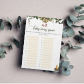 サンタベビーウィンターレッドグリーンベビーアイテムゲーム チラシ