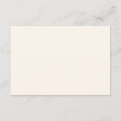 サンタベビーウッドランドウィンターおむつラッフル エンクロージャーカード (裏面)