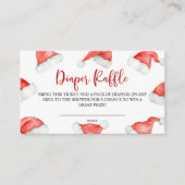 サンタベビークリスマスおむつラッフル エンクロージャーカード (正面)