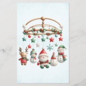 サンタベビークリスマスウィンターベビーシャワー チラシ (裏面)