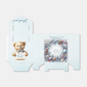 サンタベビークリスマスウィンターベビーシャワー フェイバーボックス (折り畳みなし)