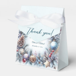 サンタベビークリスマスウィンターベビーシャワー フェイバーボックス