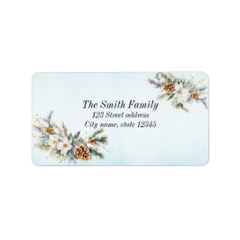 サンタベビークリスマスウィンターベビーシャワー ラベル