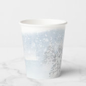 サンタベビークリスマスウィンターベビーシャワー 紙コップ (裏面)