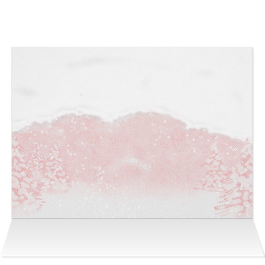 サンタベビークリスマスガール赤ちゃんシャワーありがとう (内部横(上))