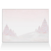 サンタベビークリスマスガール赤ちゃんシャワーありがとう (内部横(上))