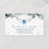 サンタベビークリスマスクロザラインブックスベビー エンクロージャーカード (正面)