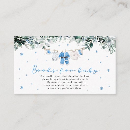 サンタベビークリスマスクロザラインブックスベビー エンクロージャーカード (正面)