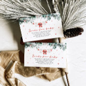 サンタベビークリスマスクロザラインブックスベビー エンクロージャーカード