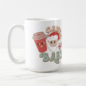 サンタベビークリスマスコーヒーマグ コーヒーマグカップ (左)
