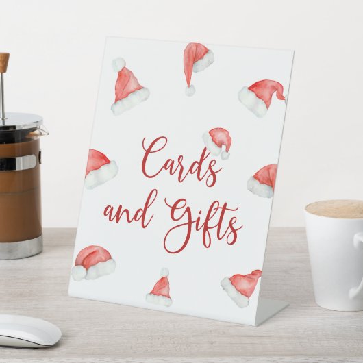 サンタベビークリスマスシャワーカード&ギフトサイン 台座サイン (インサイチュ)