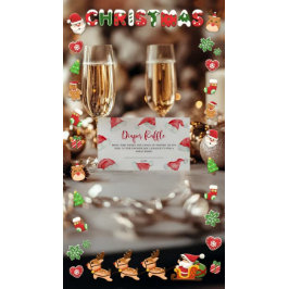 サンタベビークリスマスシャワー親善署名 台座サイン