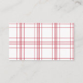 サンタベビークリスマスブックスベビー エンクロージャーカード (裏面)